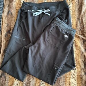 FIGS Women’s Technical Collection Black Jogger Scrub Pants